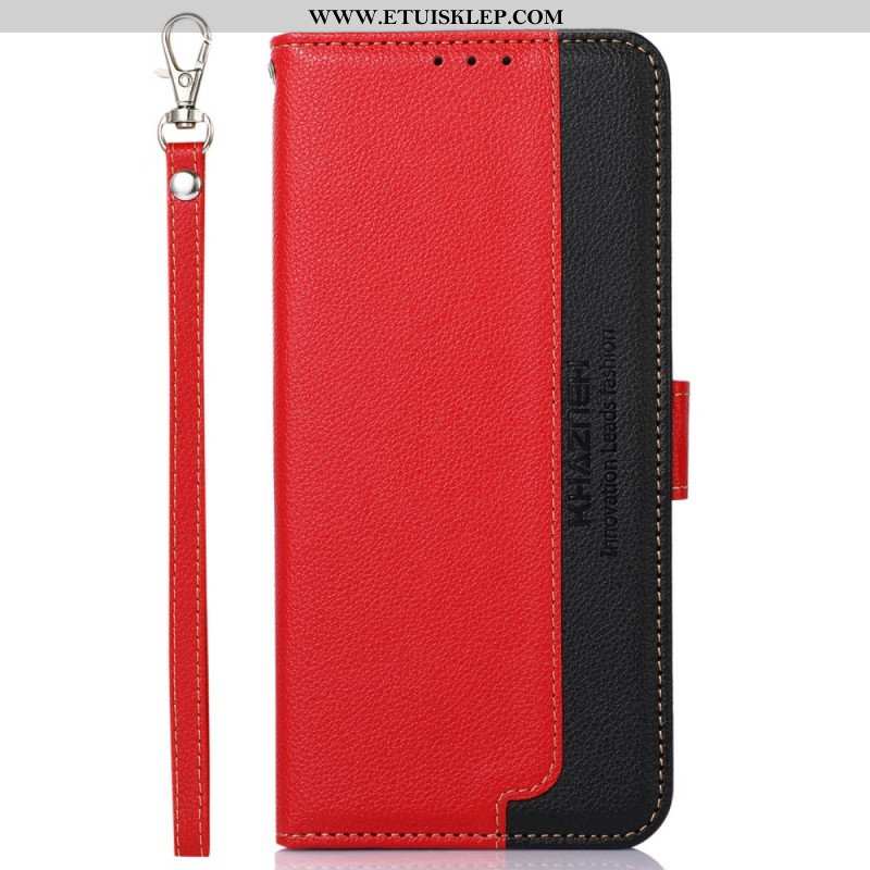 Etui Folio do Samsung Galaxy M52 5G Rfid Khazneh W Stylu Liczi